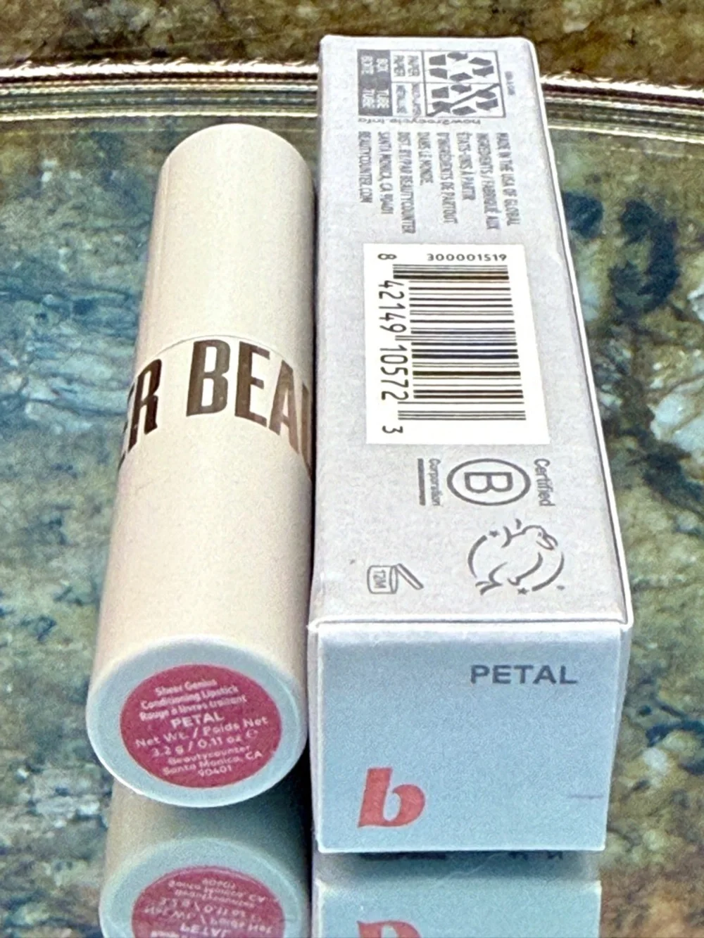 Beautycounter Sheer Genius Conditioning Lipstick In Petal Clean Beauty Vegan - Picture 7 of 8